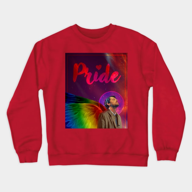 Castiel Pride 2021 Crewneck Sweatshirt by marv42